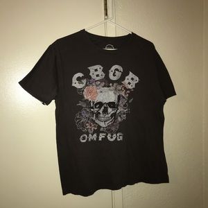graphic tee CBGB tee